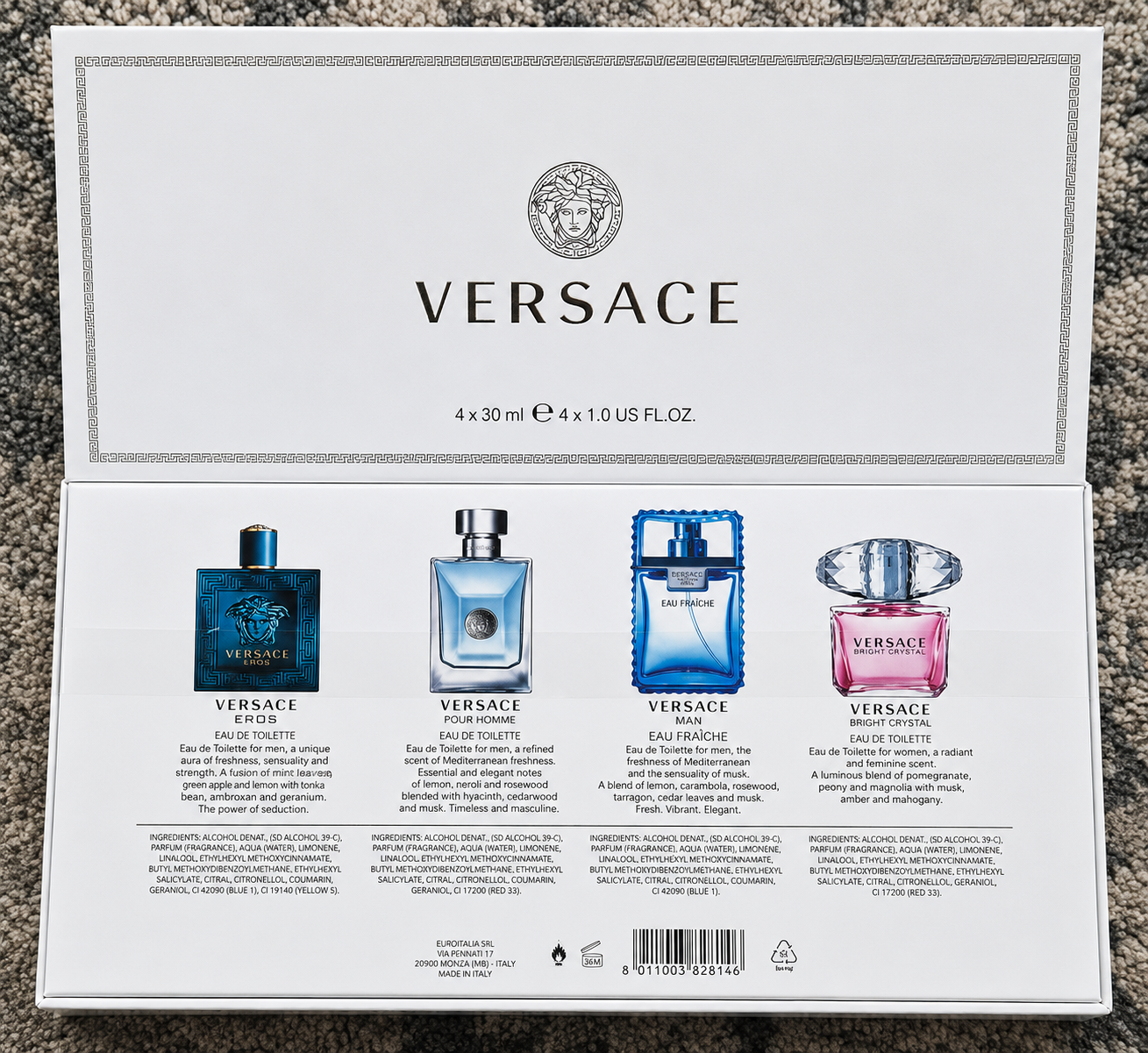 VERSACE HIS AND HERS SET