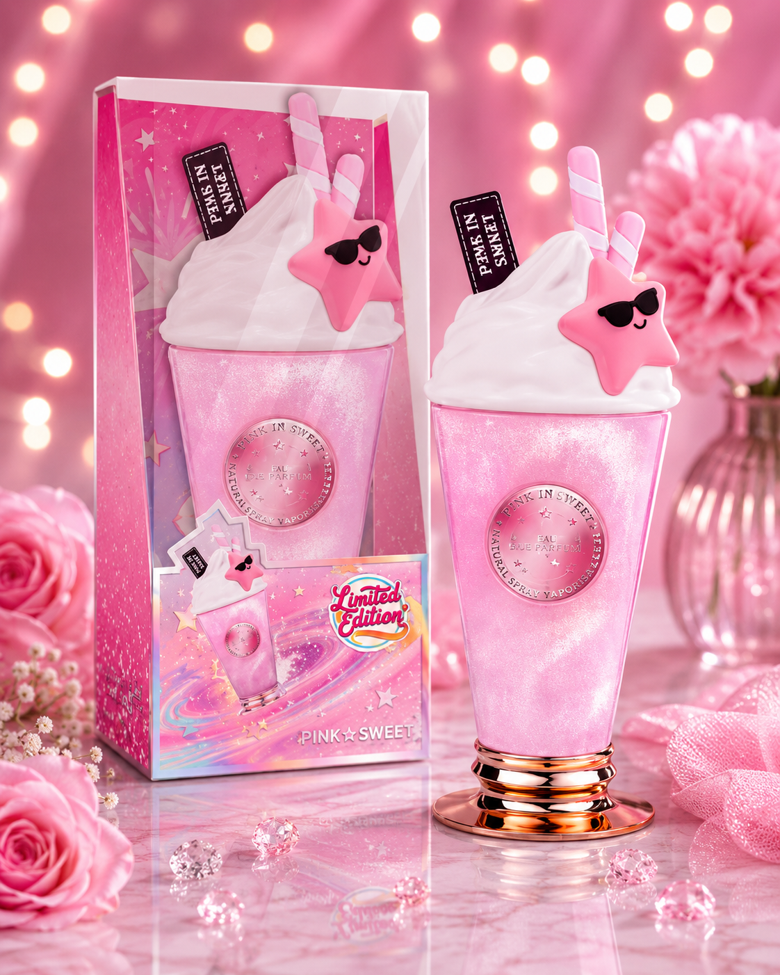 YUM YUM BODY MIST LIMITED EDITION LIGHT PINK