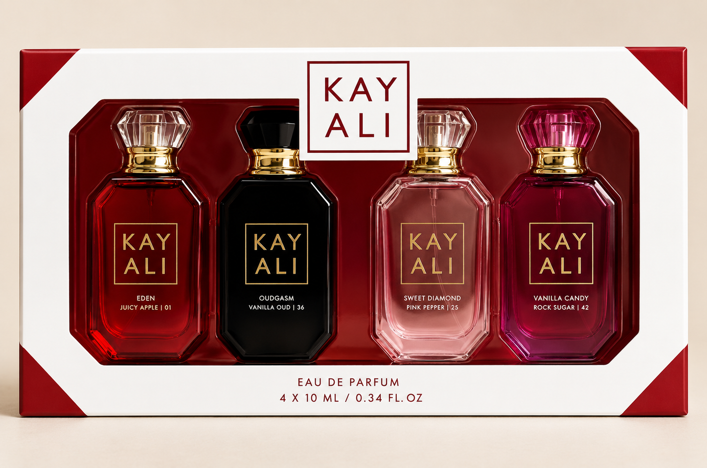 KAYALI (WHITE BOX) 4 X 30ML