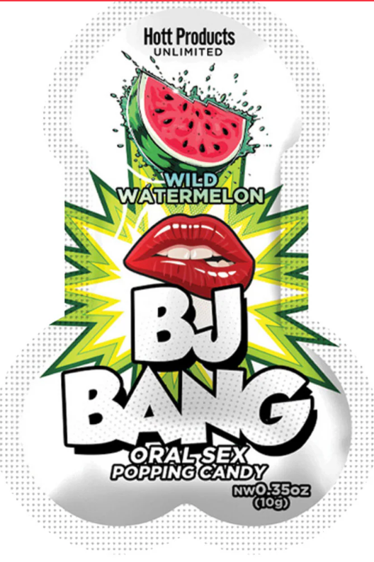 BJ BANG ORAL SEX POPPING CANDY – SUCCULENT STRAWBERRY