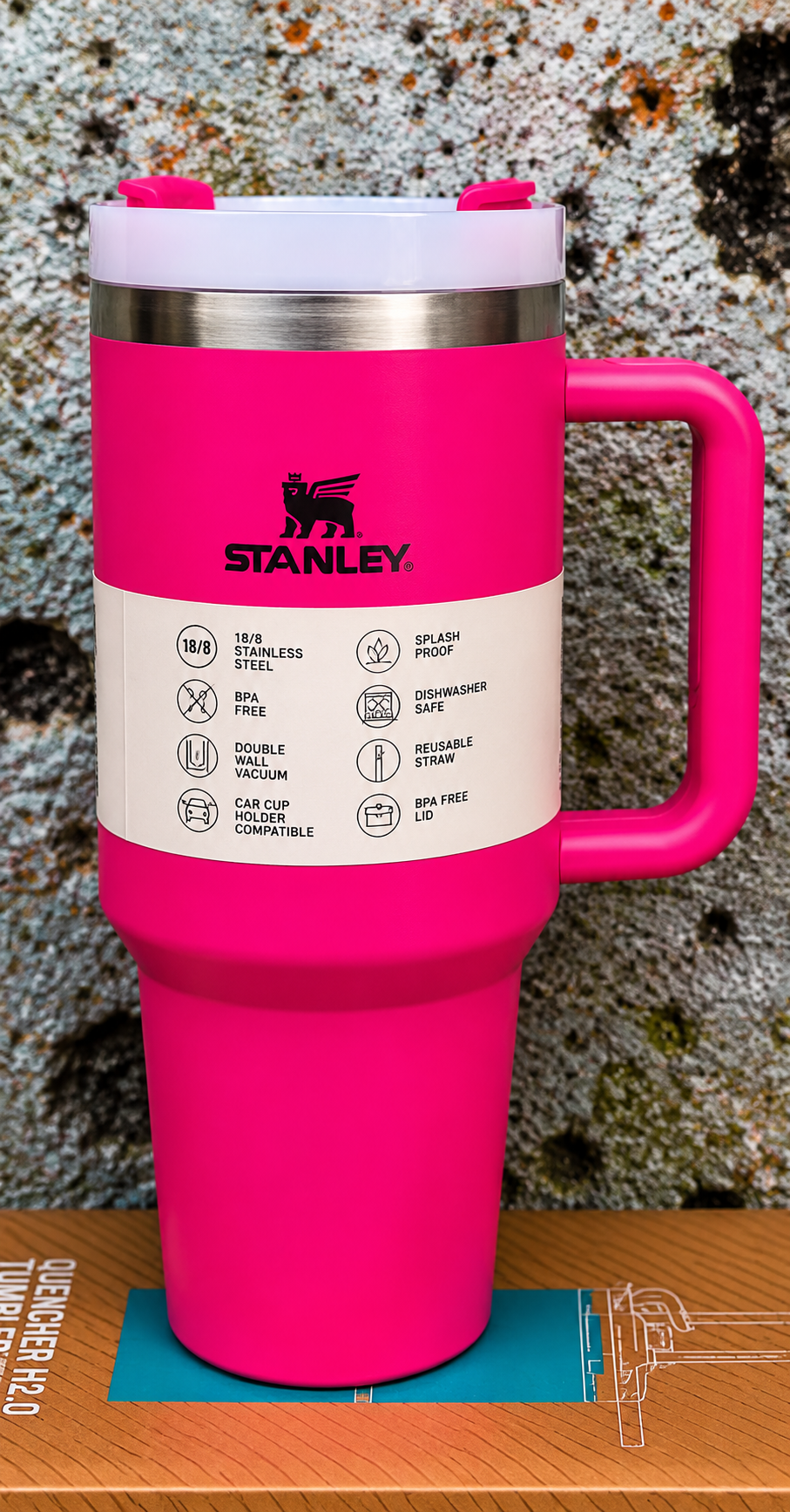 STANLEY CUP MIRROR COPY dark pink