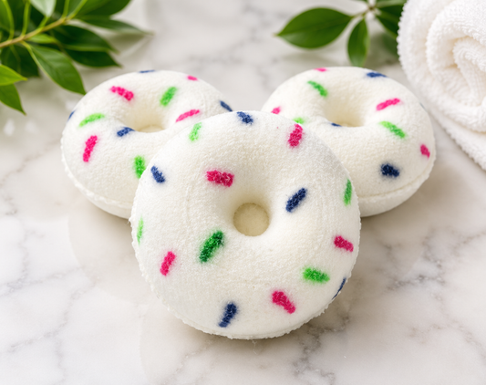 DONUT SHAPE BATH BOMB