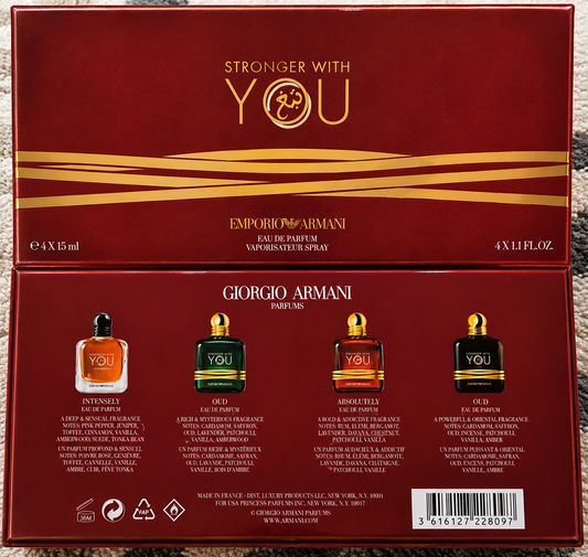 EMPORIO ARMANI STRONGER WITH YOU / SANDALWOOD / TOBACO
