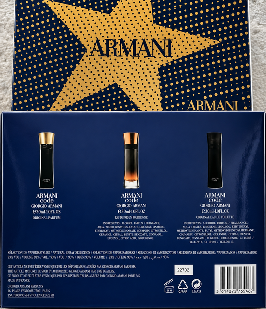 GIORGIO ARMANI CODE SET
