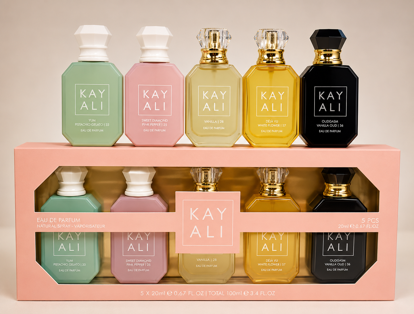KAYALI (PEACH BOX) 5 X 30ML