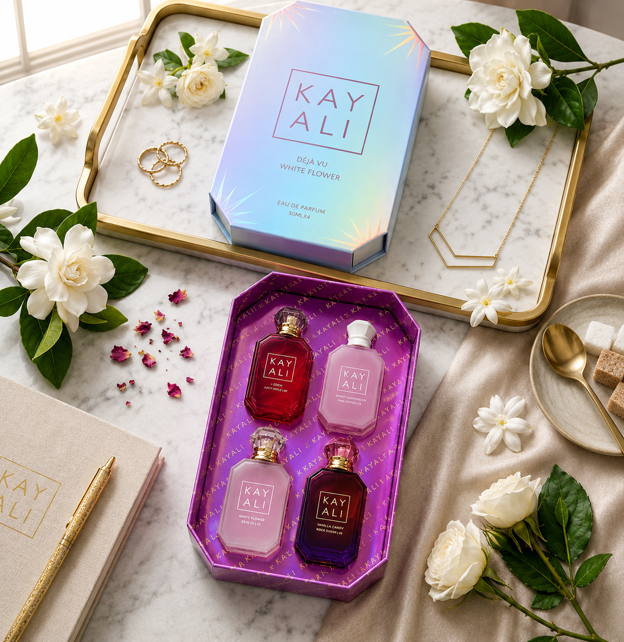 KAYALI MARSHMALLOW / LOVEFEST / FLEUR / VANILLA CANDY SET